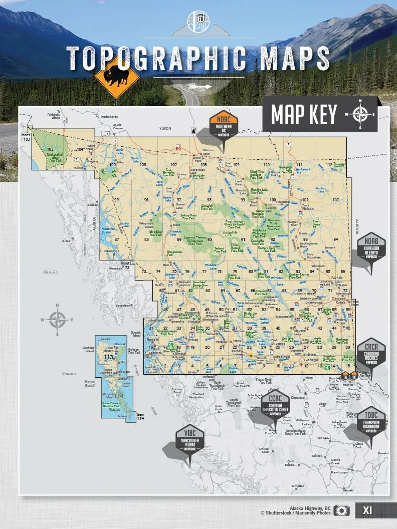 Backroad Mapbook Northern BC