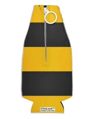 Bee Stripe Costume Collapsible Neoprene Bottle Insulator All Over Print