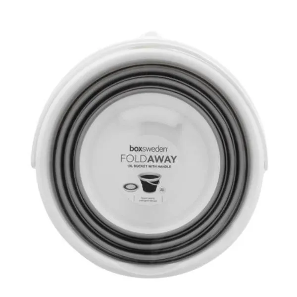 Camping / Caravan Collapsible Silicone 10 Litre Bucket