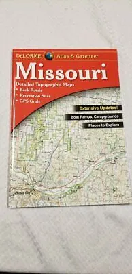 Delorme Missouri MO Atlas & Gazetteer Map Newest Edition Topographic / Road Maps