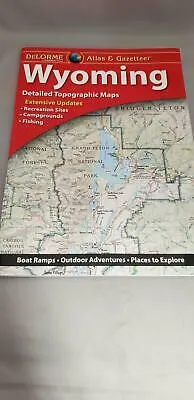 Delorme Wyoming WY Atlas & Gazetteer Map Newest Edition Topo / Road Maps
