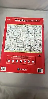 Delorme Wyoming WY Atlas & Gazetteer Map Newest Edition Topo / Road Maps