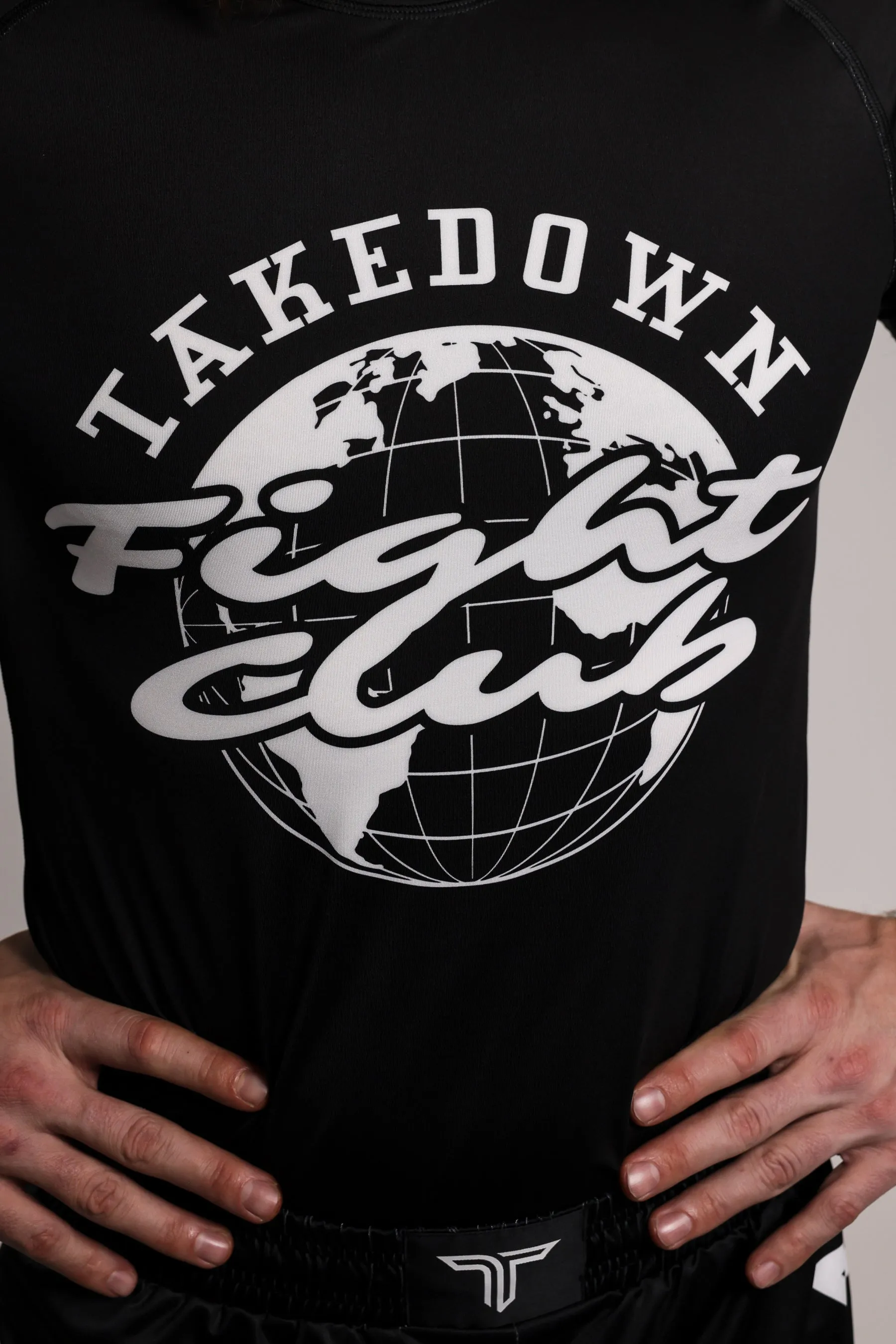 Fight Club Short-Sleeve Rashguard - Black