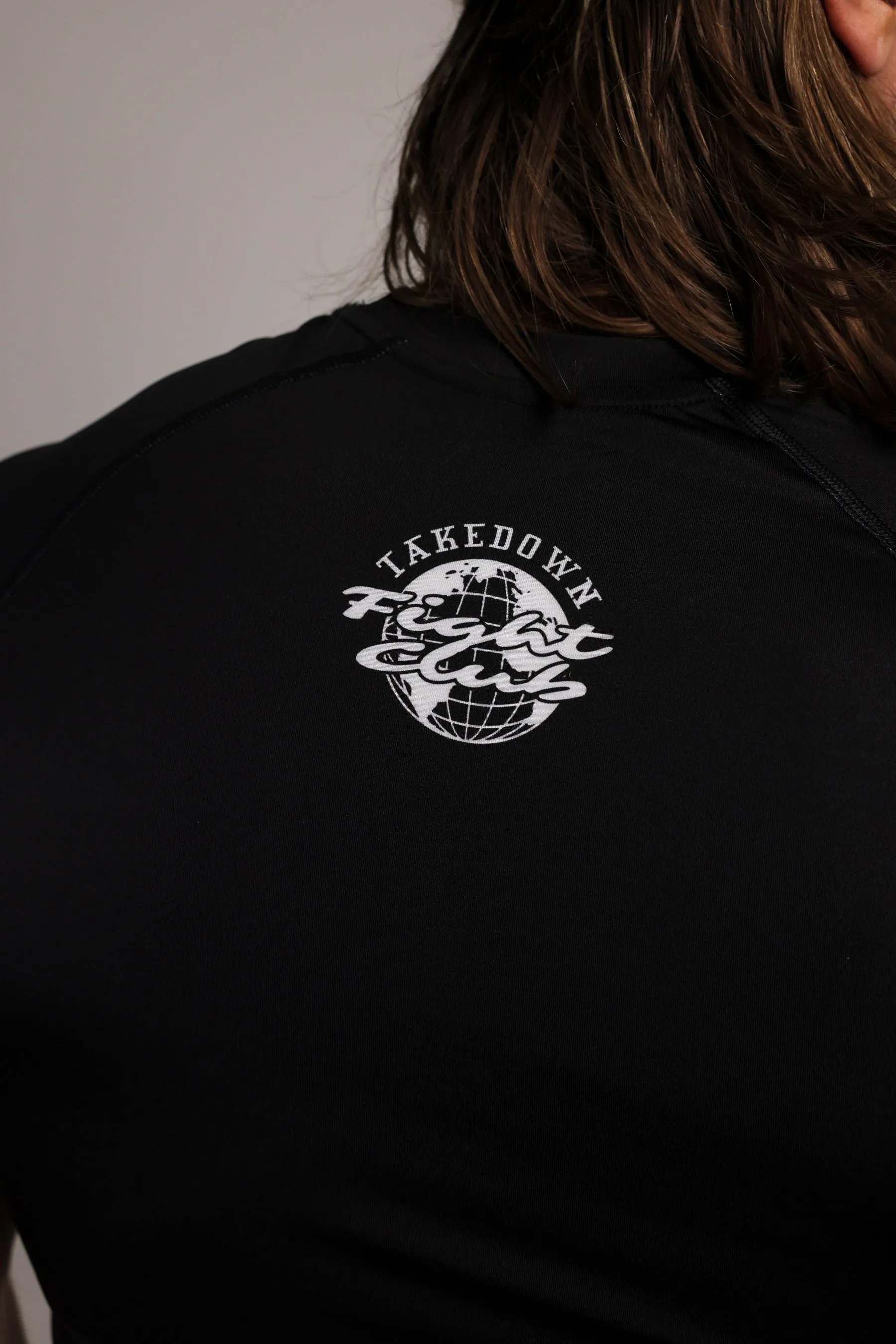 Fight Club Short-Sleeve Rashguard - Black