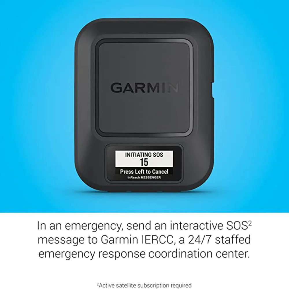 Garmin inReach Messenger Handheld Global Two-Way Messaging Satellite Communicator - 010-02672-00