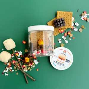 KidDoughs - S'mores Mini Dough-to-Go Jar 8oz
