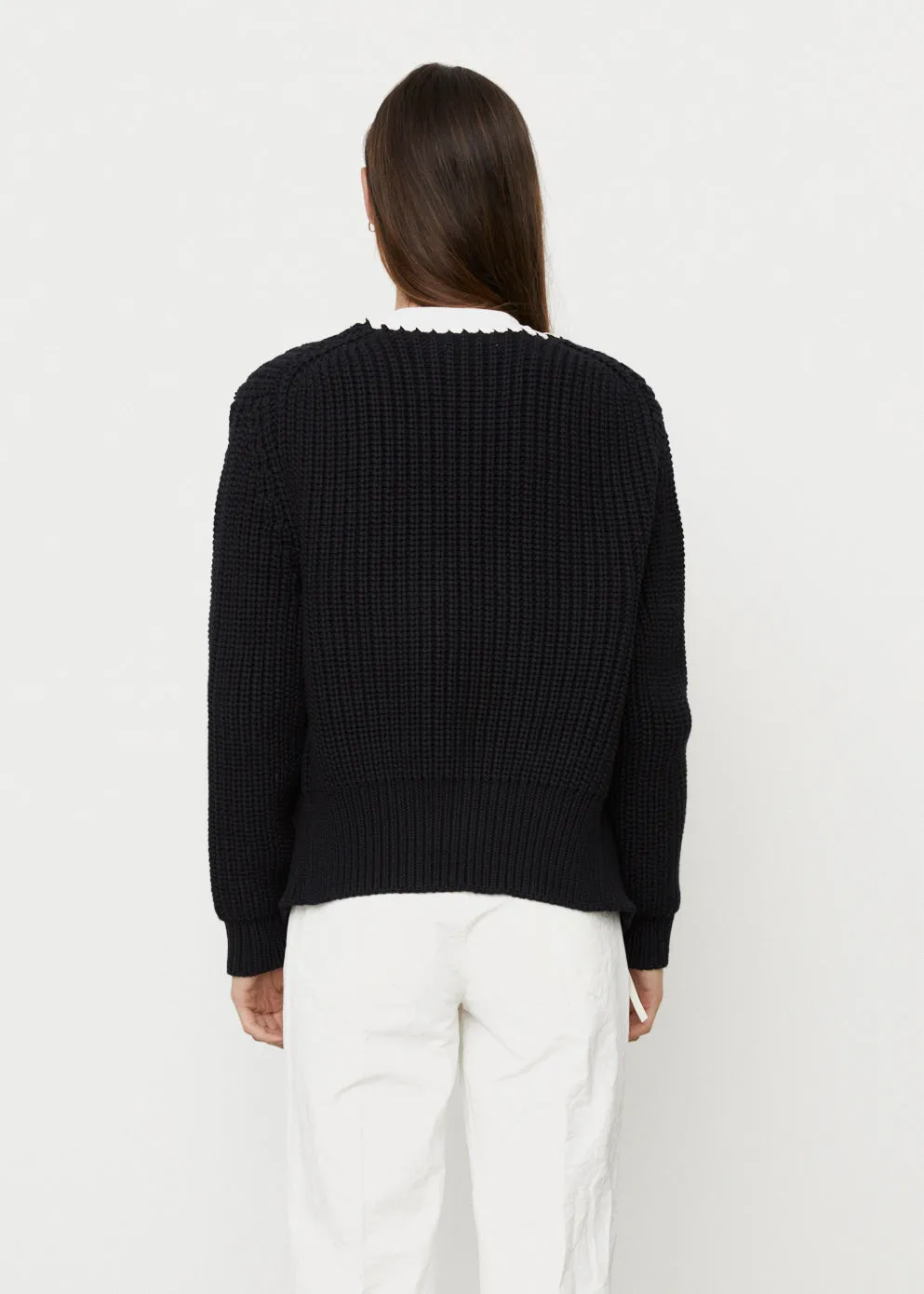 Lace Detailed Knitted Cardigan