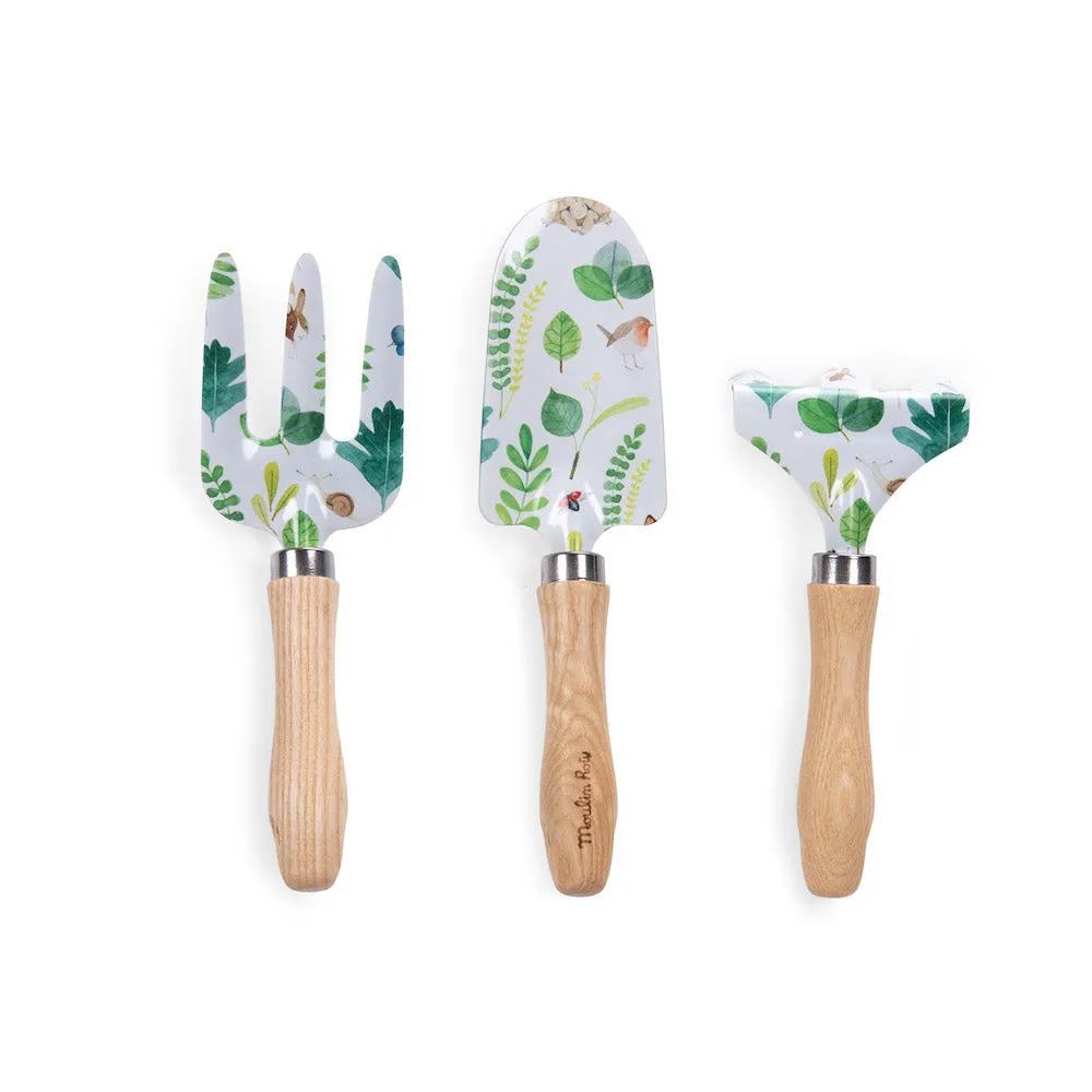 Moulin Roty Le Jardin - Set of Gardening Tools