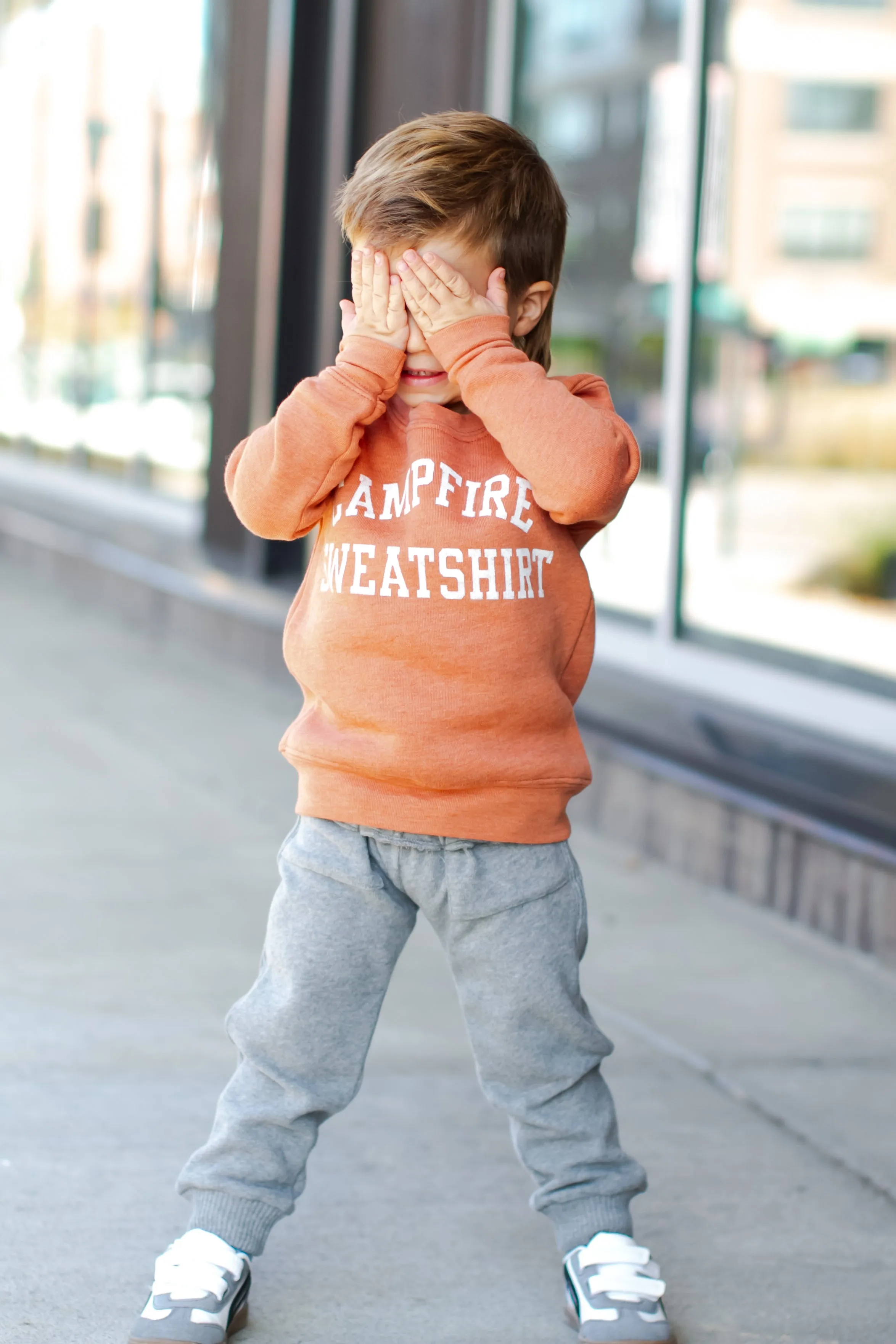 Oat Collective - Campfire Sweatshirt Pullover in Autumn (4T)