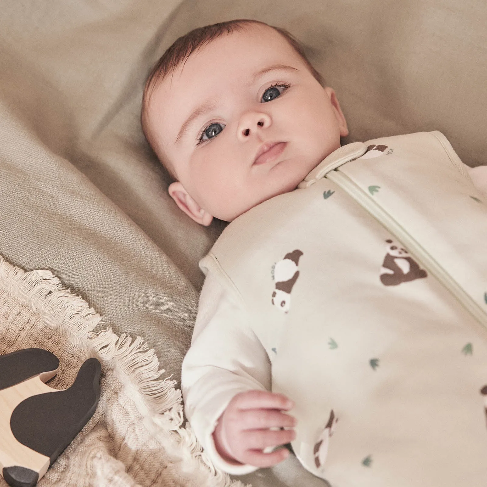 Panda Print Front Opening Sleeping Bag 2.5 TOG