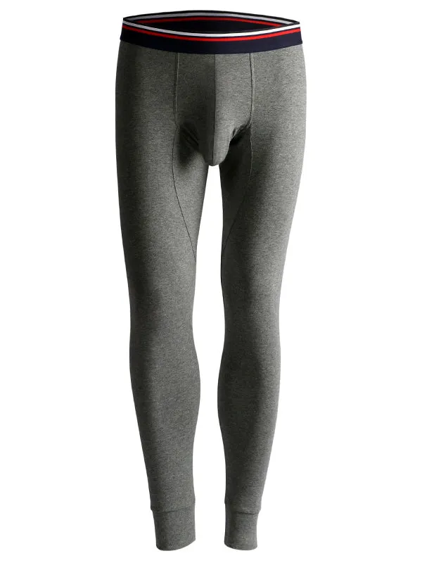 Plus Size Men's Cotton Separate Pouch Thermal Underwear