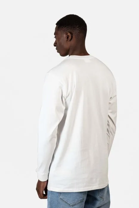 Staple Logo Long Sleeve - Snow White