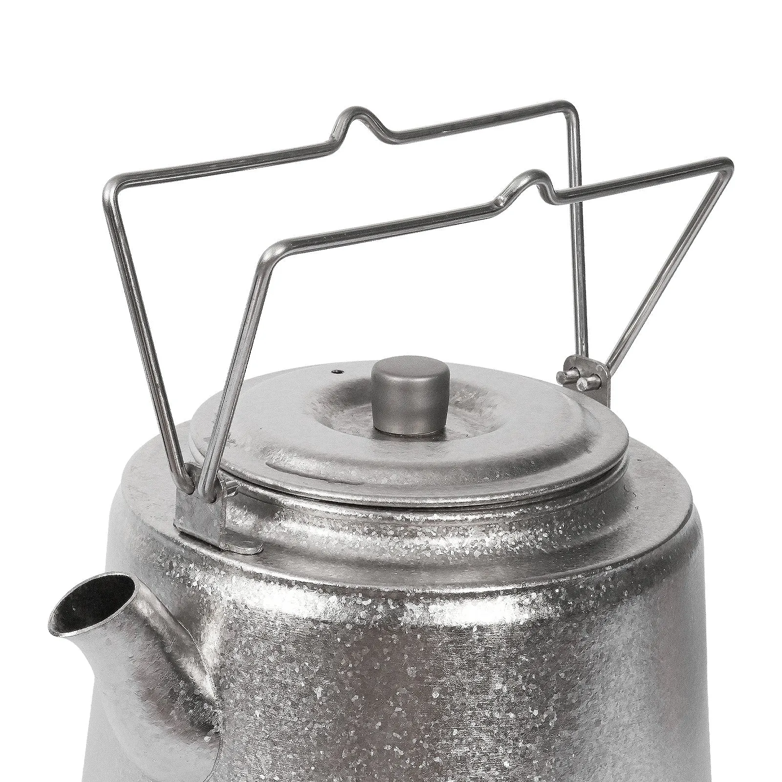 Titanium Bushcraft Kettle - Crystallized Finish