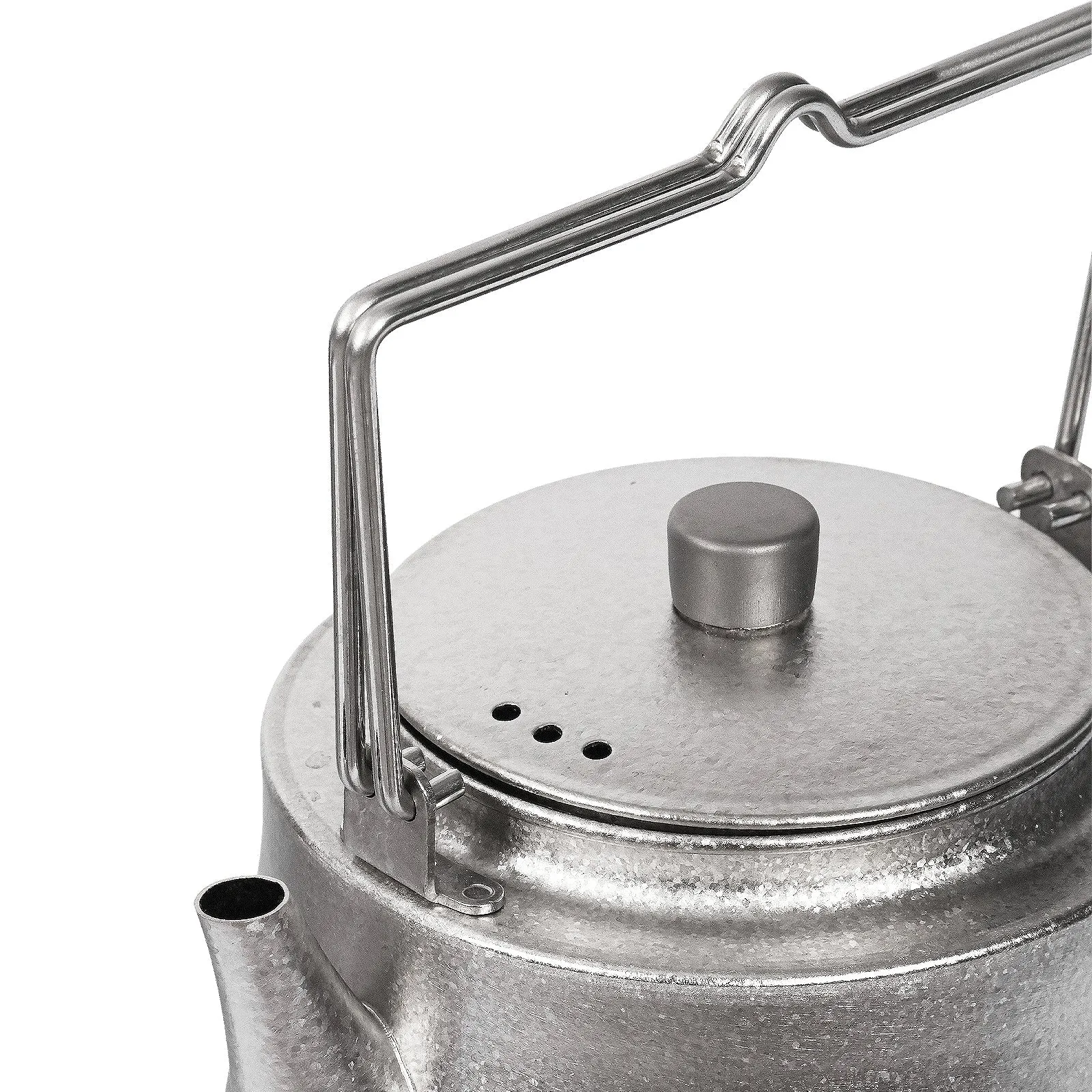 Titanium Bushcraft Kettle - Crystallized Finish
