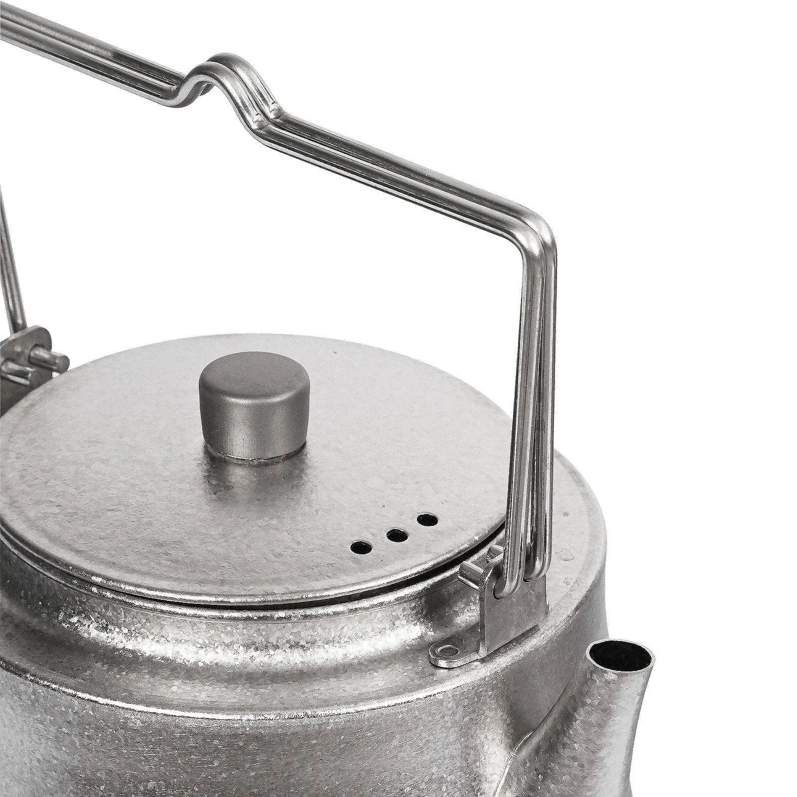 Titanium Bushcraft Kettle - Crystallized Finish
